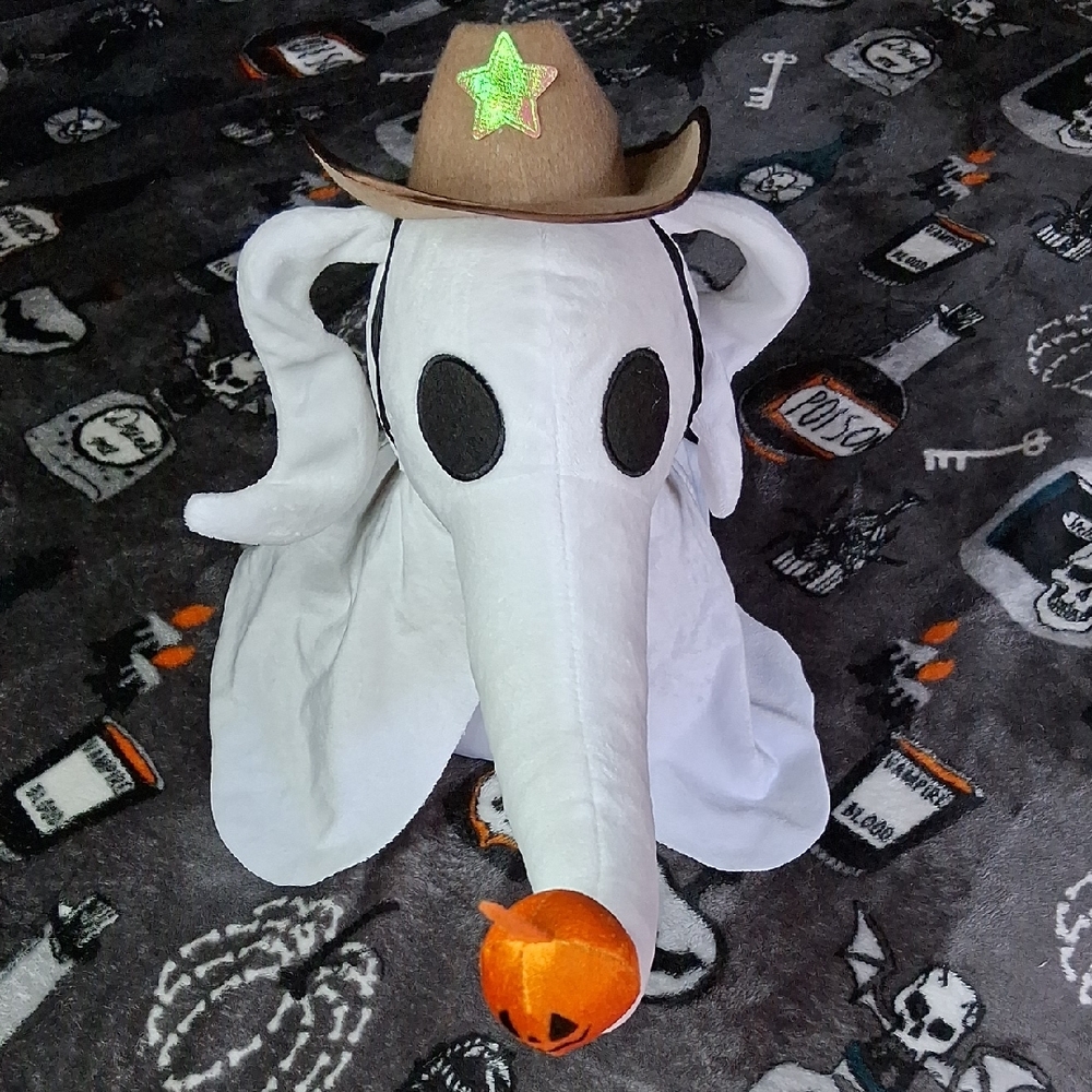 Tim Burton's The Nightmare Before Christmas Zero The Loyal Ghost Dog Stuffed Toy